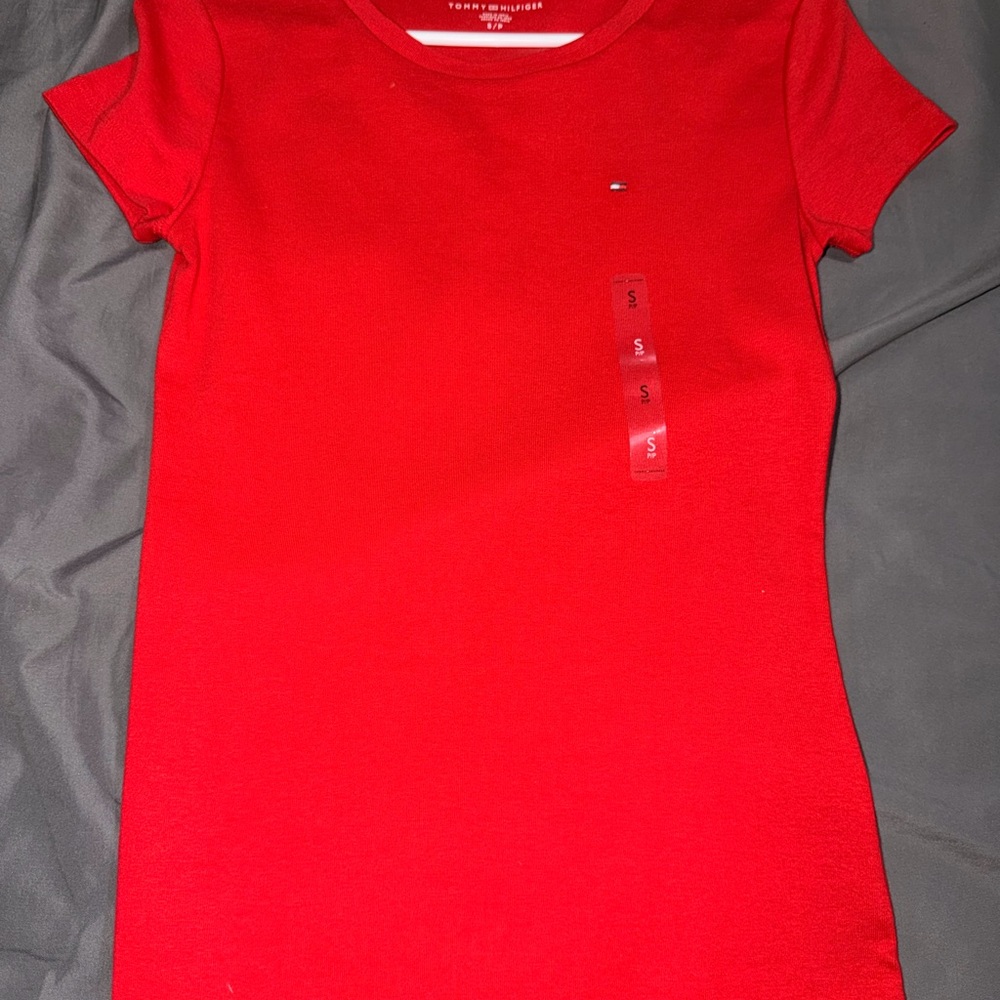 Tommy Hilfiger Bold Red Tee